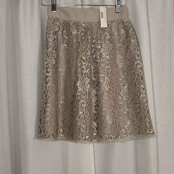 J.Crew Lace Sparkler Skirt   - Picture 4 of 8